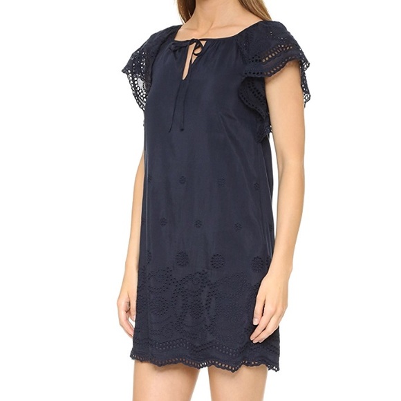 Madewell Embroidered Eyelet Moontide Dress - Picture 4 of 8